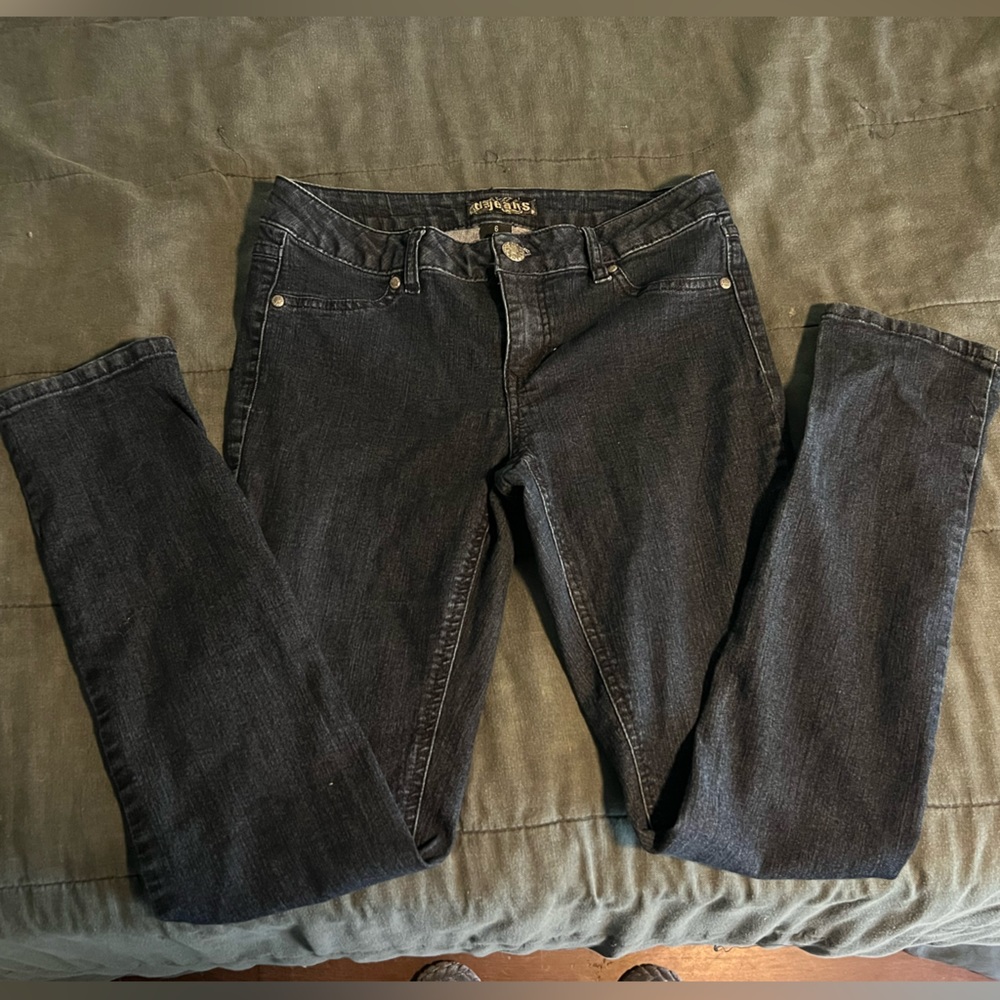 SKINNY BLUE JEANS